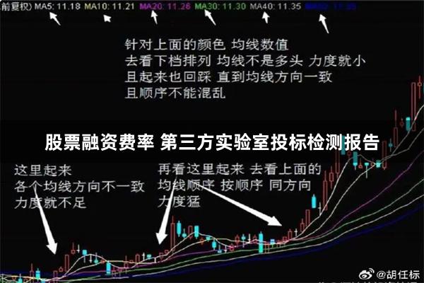 股票融资费率 第三方实验室投标检测报告